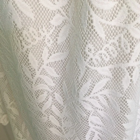 Lilly Pulitzer Nevie Off the Shoulder Resort White Lace Dress XS - Picture 3 of 13